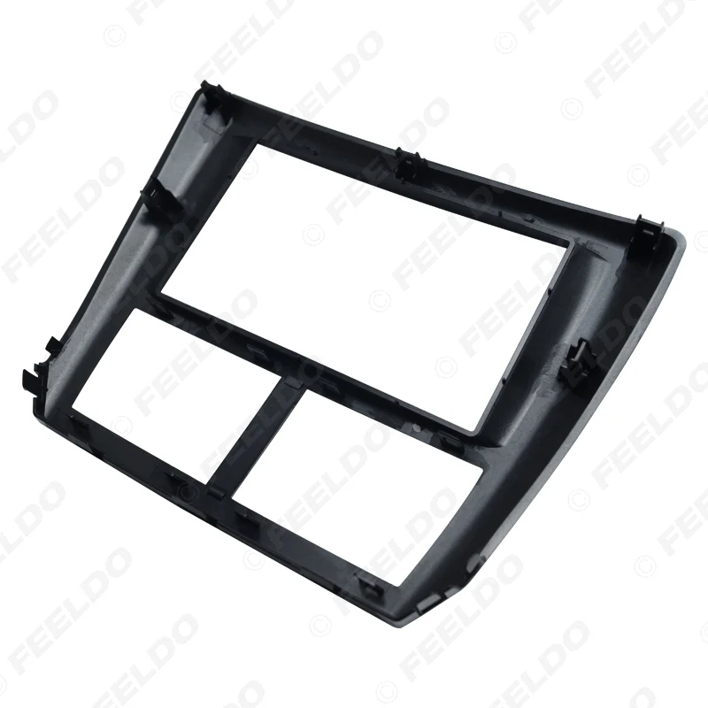 LEEWA 2 DIN автомагнитола фасции Для Subaru Forester 2008-2012 Impreza 2007-2012 Стерео фасции Dash CD отделка установочный комплект