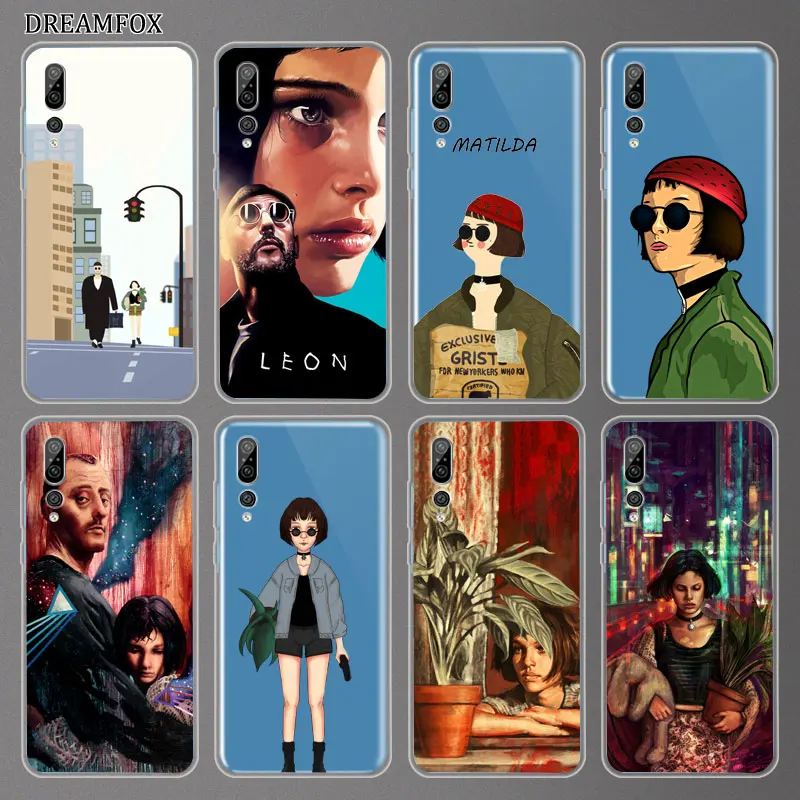 DREAMFOX N108 Leon Matilda Soft TPU Silicone Cover For Huawei Mate 20 8 9 10 Lite Pro Nova 3 3e 3i 4 4e Case |