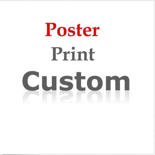 Печать плакатов на заказ покупателя шелковая или холщовая печать|custom poster