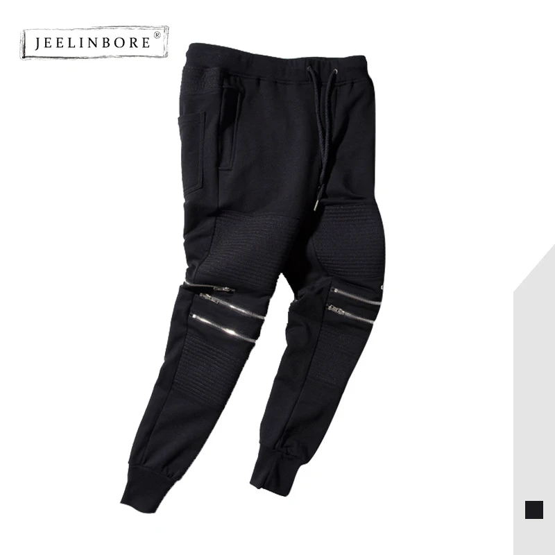 JEELINBORE новые летние модные Для Мужчин's Повседневное штаны молния украшение
