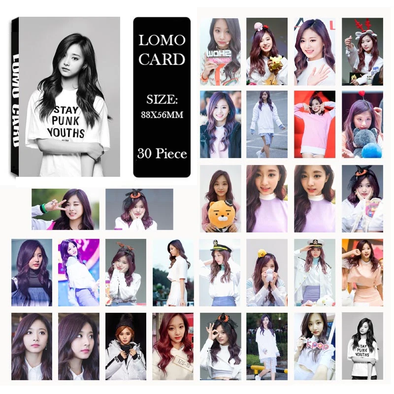 LK461  Tzuyu Twice  cheer up  lomo30
