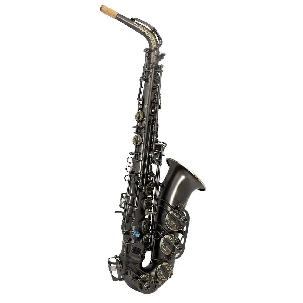 

High cost effective matte black color Alto Saxophone