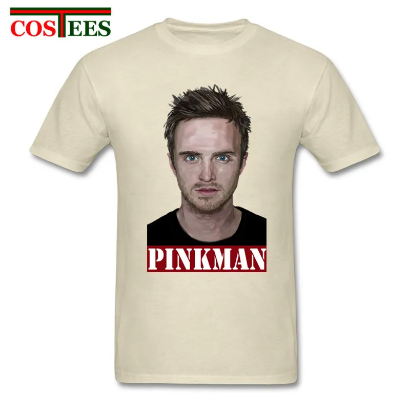 Мужская футболка с принтом Jesse Pinkman 100% хлопок gsm|Футболки| |