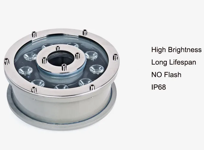 10 шт. подводный светодиодный фонтан 6 Вт 9 12 15 18 Вт|lighting fountains|led light fountainunderwater led |