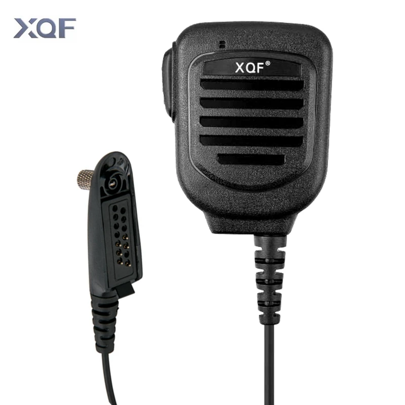 

XQF Walkie Talkie Hand Microphone SM109 Shoulder IP67 Waterproof Mic For Motorola Radio GP140 GP320 GP328 GP338 GP340