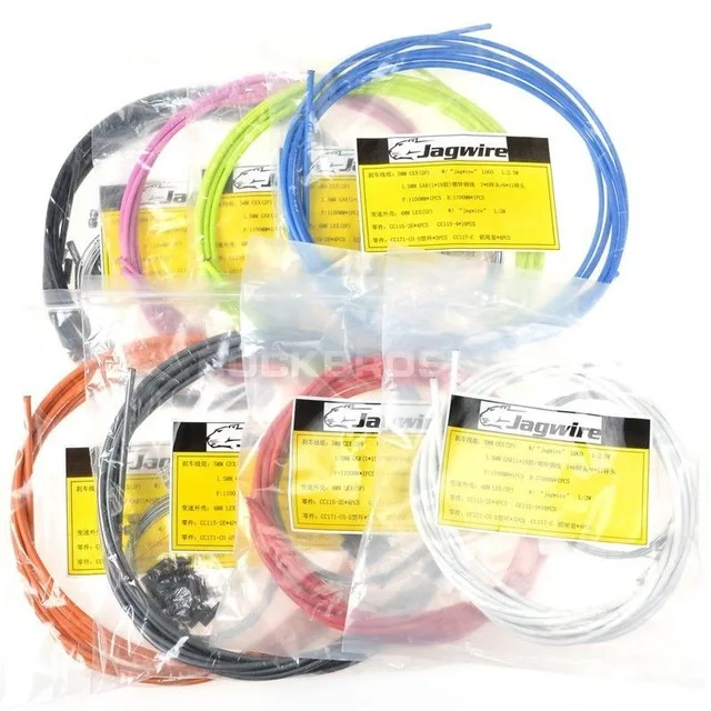 JAGWIRE BRAKE HOUSING HOSE CABLE KIT BMX MTB ROAD BIKE 8 COLORS WITH INNER CABLE
