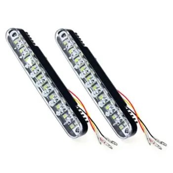 

HAMBODER 2x 30 LED Car Daytime Running Light DRL Daylight Lamp with Turn Lights Mar16 Drop ShipAPR16
