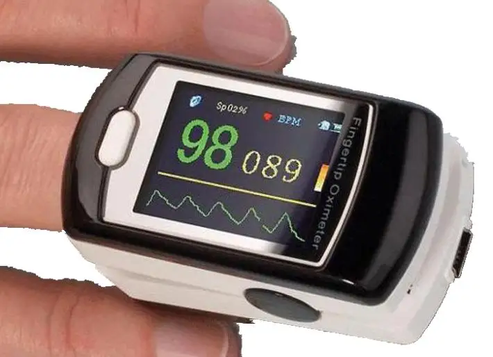 

CMS50ED OLED Fingertip Pulse Oximeter SPO2 PR Monitor Power Adapter