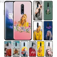 Billie Eilish Phone Case for Oneplus 7 7Pro 6 6T Oneplus 7 Pro 6T Black Silicone Soft Case Cover