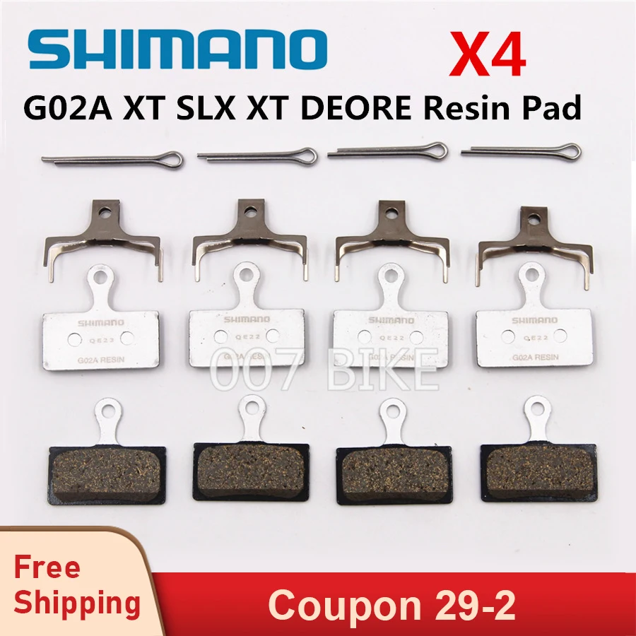 

Shimano Brake Pads Mtb G02a G02s G03a Pads Deore Xt Slx Deore G03s Resin Brake Pad MTB M785 M675 M7000 M8000 M9000 M6000 M9020