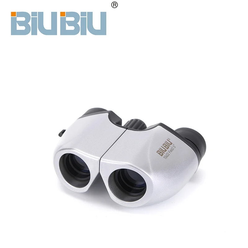 BIUBIU 8X22 HD Binoculars Night Vision Hunting Telescope Focusing Adjustment High Quilaty Outdoor Porro Binoculars