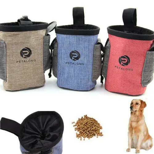 

Outdoor Pets Dog Puppy Obedience Training Treat Portable Travel Carrier Bag Feed Bait Food Snack Pouch Belt