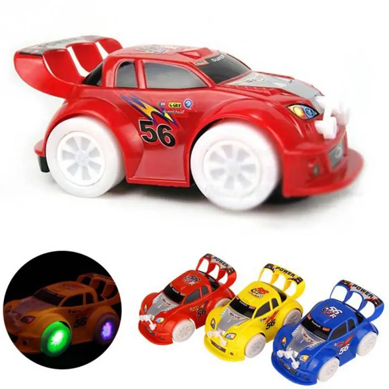 Electronic Toys Automatic Steering Flashing Music Racing Car Electric
