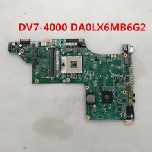 Для DV7-4000 DV7T DV6 DV6-3000 Материнская плата ноутбука DA0LX6MB6G2 DDR3 HM55 полностью протестирована