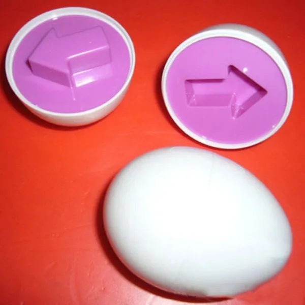 6 шт./лот парные витой яйцо определить цвет вставить разведки строительные блоки детские развивающие игрушки для младенцев