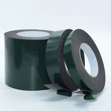 Прочная клейкая водонепроницаемая двухсторонняя лента 10 м длина 10 мм ширина пена зеленая лента отделка дома автомобиля