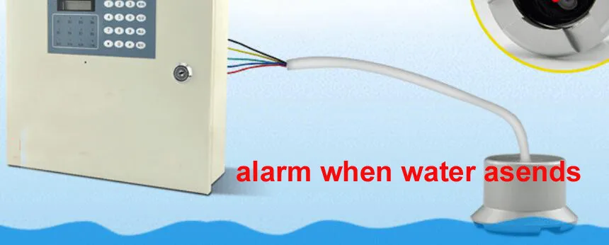 24 V воды детектор утечки жидкости Датчик переполнения воды датчик сигнализация проводной сигнализатор сигнализация протекания датчик