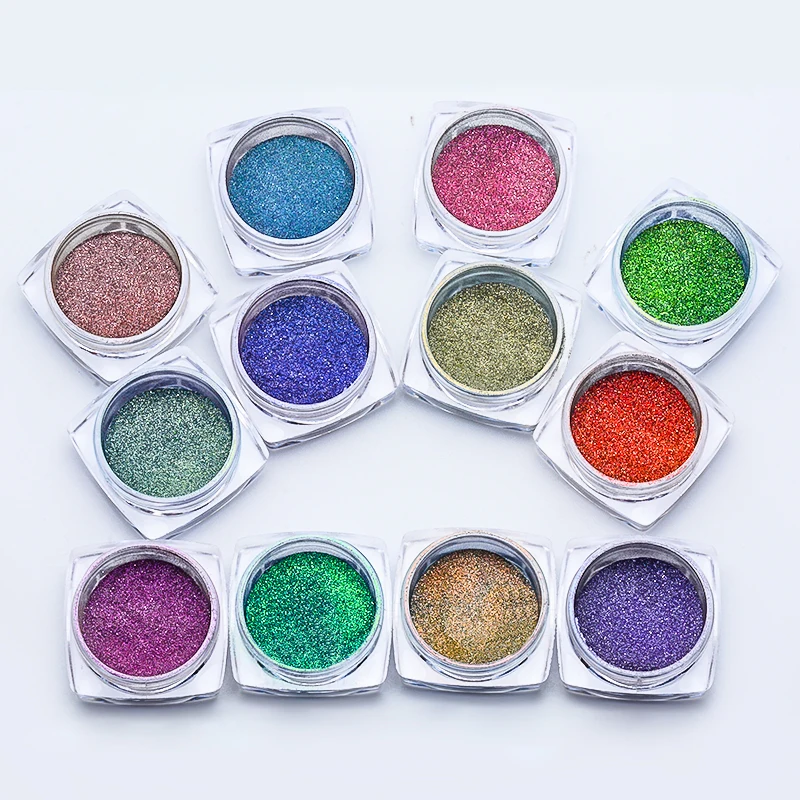 яркие разноцветные ногти. маникюр с пигментом. набор неоновых пигментов для ногтей. маникюр с неоновыми пигментами. маникюр хамелеон.