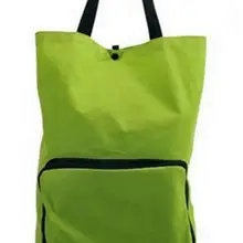 Joyloading однотонные хозяйственные сумки на колесах многоразовые продуктовые застежки-молнии Складная Сумка-тоут