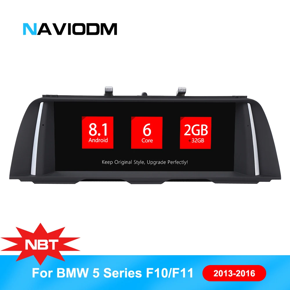 

Android 8.1 6 Core Car Multimedia Player Auto 10.25 inch Car DVD Navigation player For BMW 5 Series F10 F11 Original NBT System