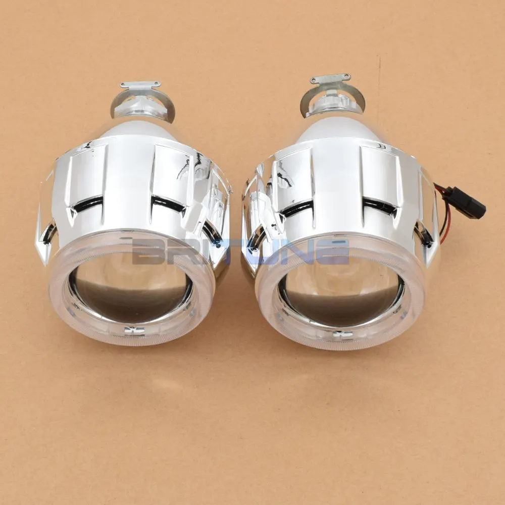 US $38.25 Britune H7 Projector Headlight Bixenon Lens Tuning 25 inch Mini WST H1 HID LED Bulb For H4 Car Lights Accessories Retrofit DIY