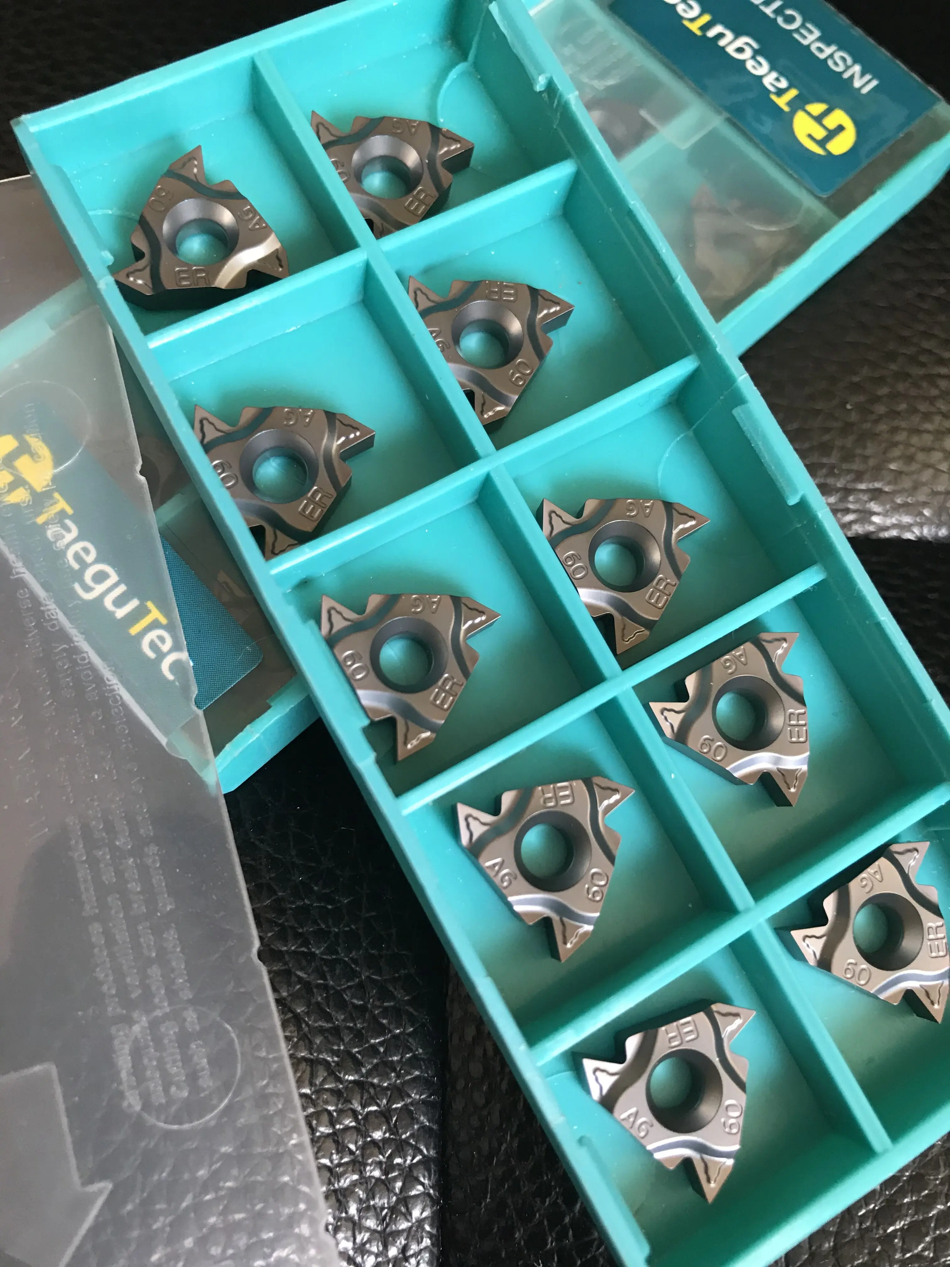 Taegutec Threaded carbide insert 16ERMAG60 TT9030 16ERM AG55 TT9030