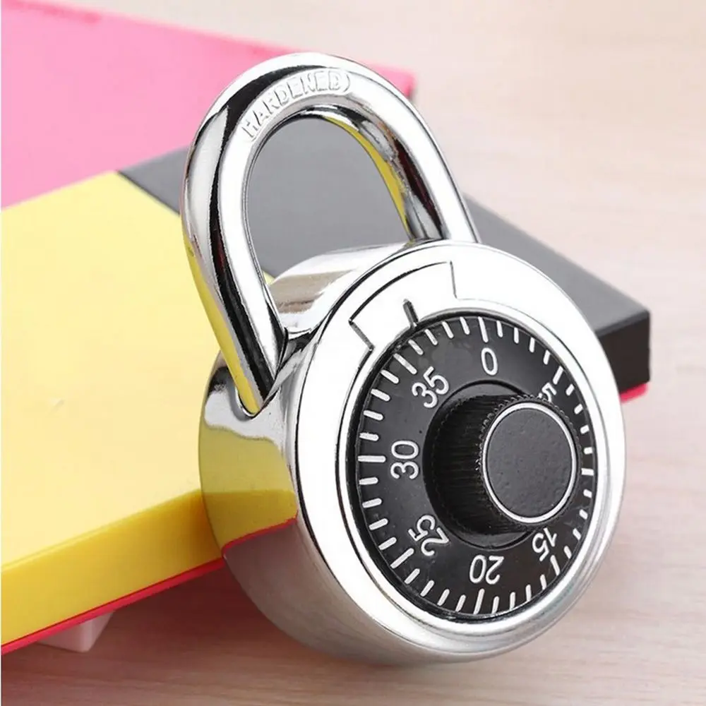 Hot Selling Wheel Password Lock Padlock Metal Security Door Lock Door