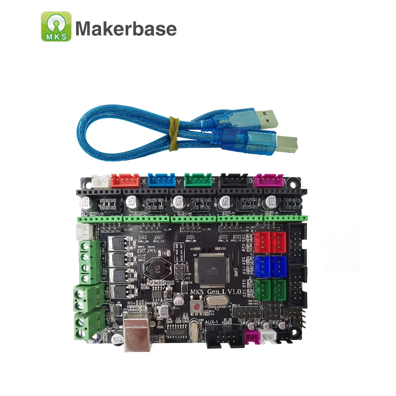 3D الطابعة مجلس MKS الجنرال L V1.0 تحكم متوافق مع Ramps1.4/Mega2560 R3 دعم A4988/8825/TMC2208 /TMC2100 السائقين 3D الطابعة مجلس MKS الجنرال L V1.0 تحكم متوافق مع Ramps1.4/Mega2560 R3 دعم A4988/8825/TMC2208 /TMC2100 السائقين