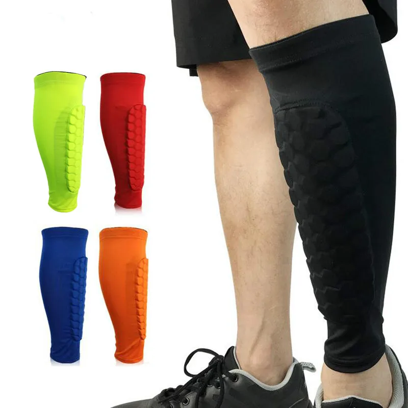 

1Pcs Running Leg Sleeve Cycling Leg Warmers Basketball Calf Anti-collision Football Shin Guard Support Compression Muscle Socks