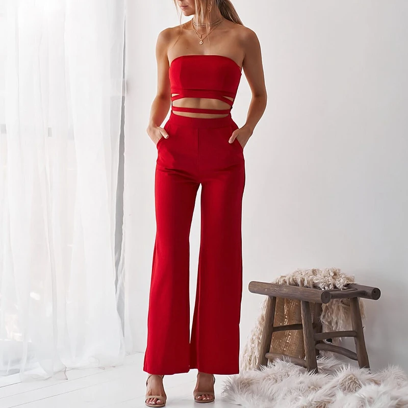 one piece wide leg jumpsuit