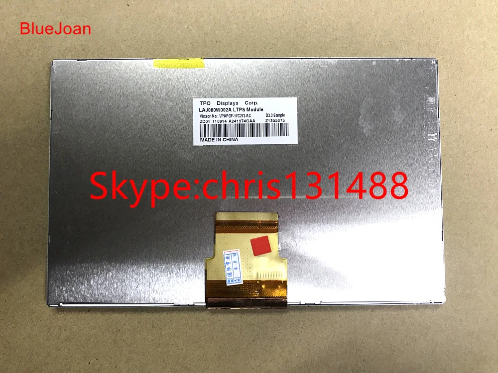 car tv screens with bluetooth Free Shipping New Original LAJ080W002A LCD Display 8" Car DVD navigation LCD Panel For Jaguar XJ & Volvo S80L rear view mirror camera system