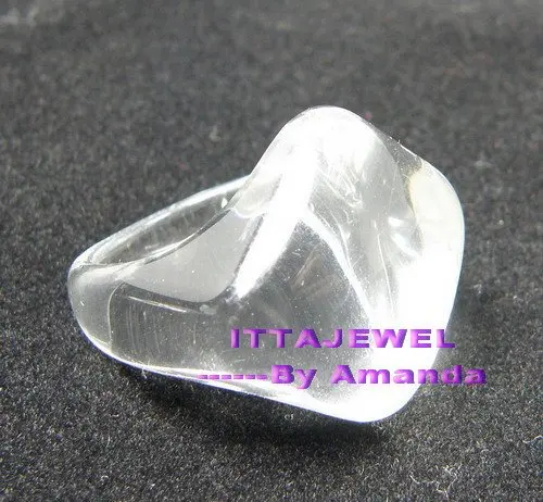 

100pcs Transparent Clear Nail Art Rings,Wholesale+Free Shipping