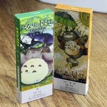 1 упаковка 32 листа мультяшный МИЛЫЙ Тоторо Закладка аниме бумажная Страница держатель Памятка Канцтовары офисный школьный принадлежности