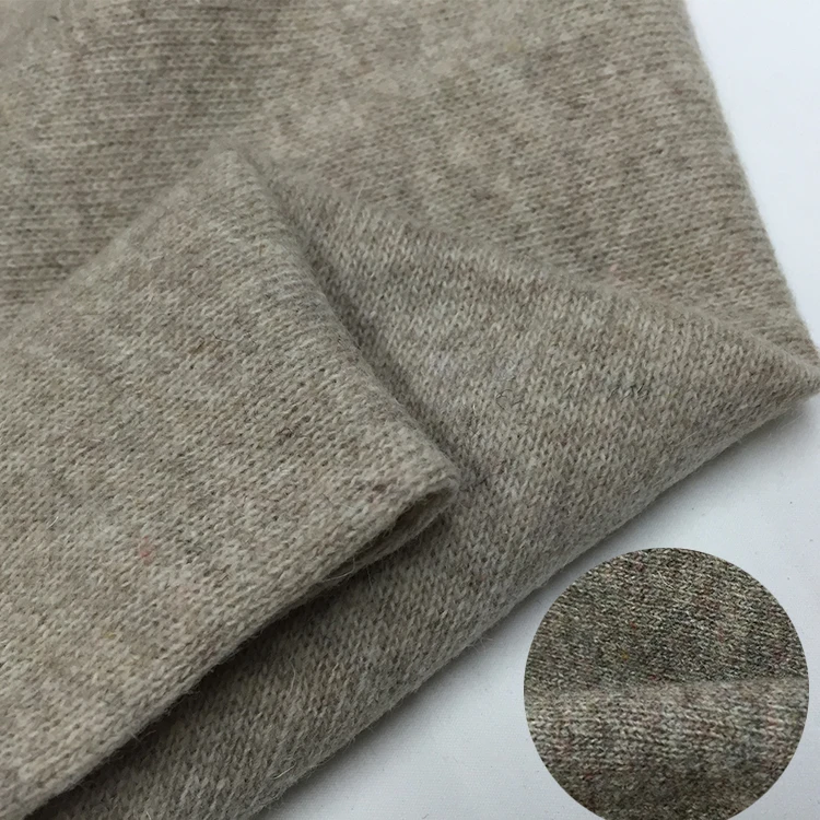 

Colour point elastic knitted jacquard wool fabric autumn and winter thick garment fabric wool warm sweater fabric