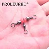 10Pcs/lot 3-way Swivels Fishing Swivels Rolling Swivels Sea Fishing Accessories Tackle Connector Rolling Swivels ► Photo 2/3