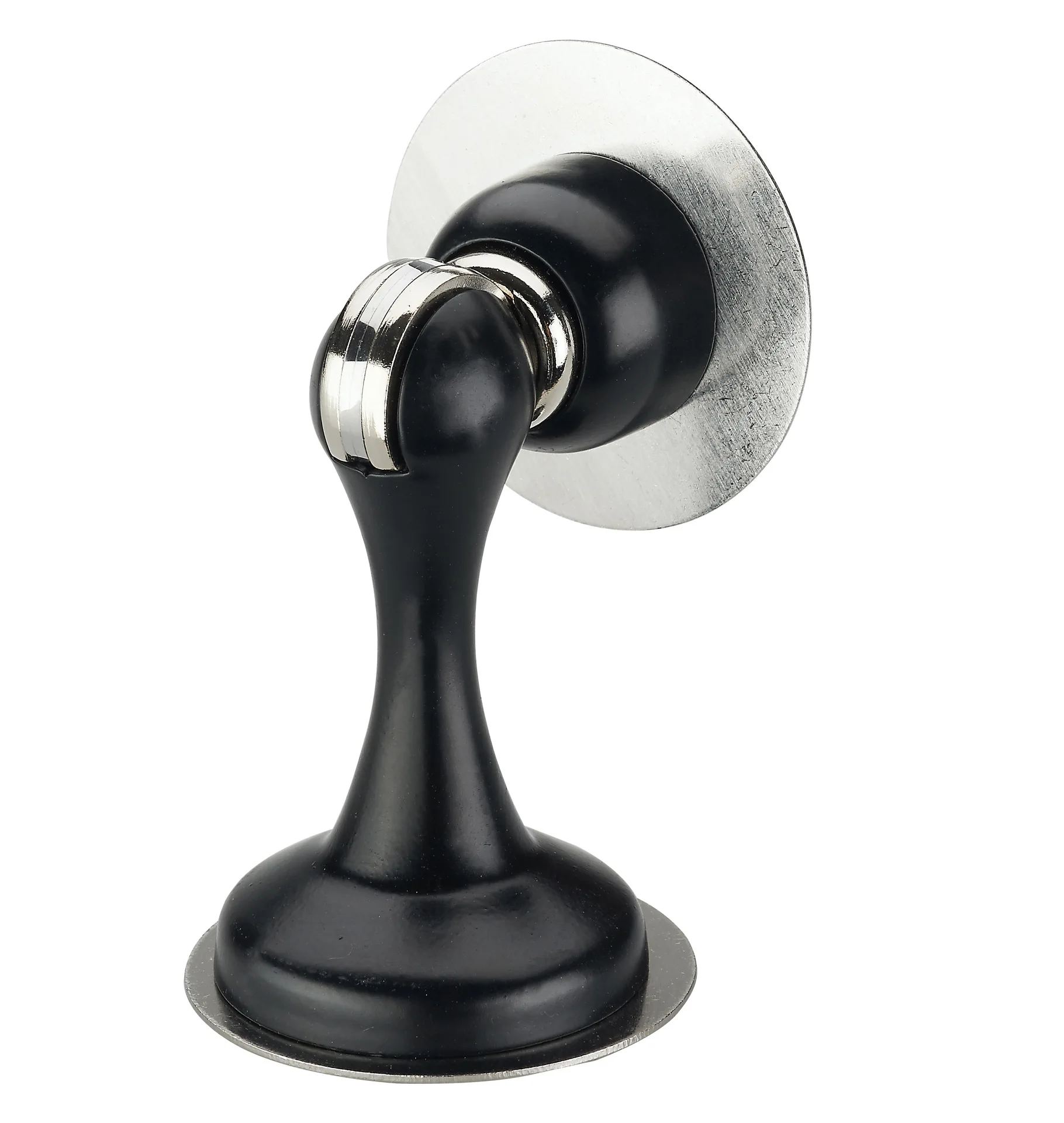 

Cadeado The Invisible Wall, Suction Long Door Stop Bathroom, Nail Free, Strong Magnetic Collision Prevention Door, Black Door.