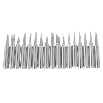

17Pcs Lead-Free Soldering Iron Tip 900M-T For HAKKO 936 SAIKE ATTEN YIHUA Soldering Station