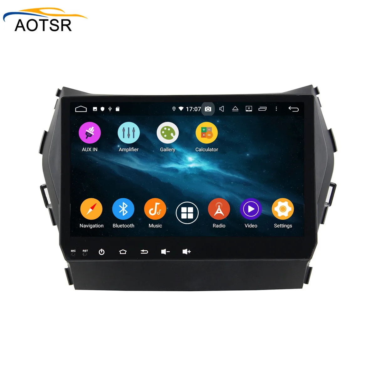 Flash Deal DSP 4G+64G Android 9.0 car multimedia player For Hyundai IX45 2014 2015 2016 car gps navigation radio video stereo BT head unit 3