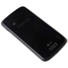Free Shipping new Rear Battery Door Cover For LG Nexus 4 E960 Housing Case With Back Glass + NFC Replacement
