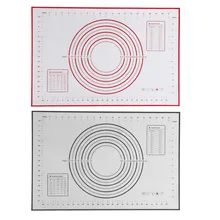 Прочный браслет из мягкого силикона с антипригарным скользящий коврик для раскатки теста коврик для выпечки коврик для мучных изделий