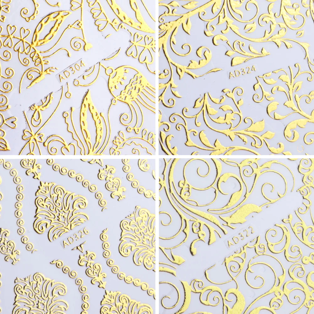 20 шт. 3D наклейки для дизайна ногтей|3d nail stickers|nail stickernail pattern sticker |