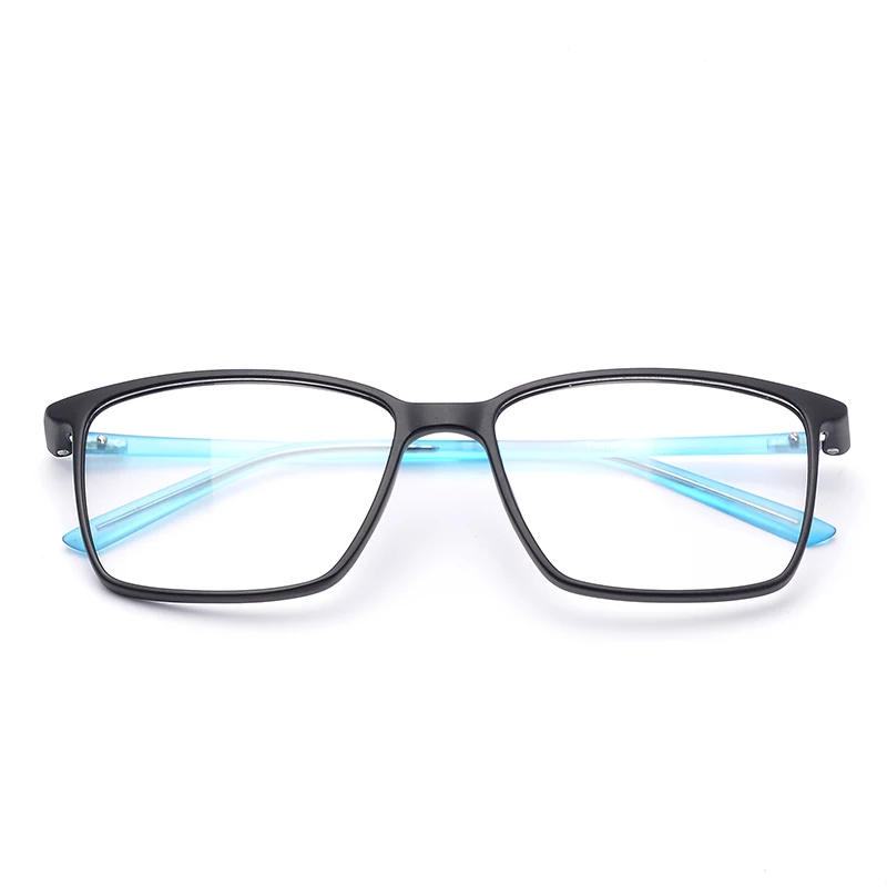 TR90 Для мужчин оправа для очков очки прозрачные оптические дизайнерские близорукость брендовая оправа для очков# YX0163 - Цвет оправы: C3A
