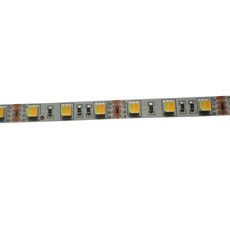 5mX Высококачественная Светодиодная лента 5050SMD регулируемая цветная Двухцветная