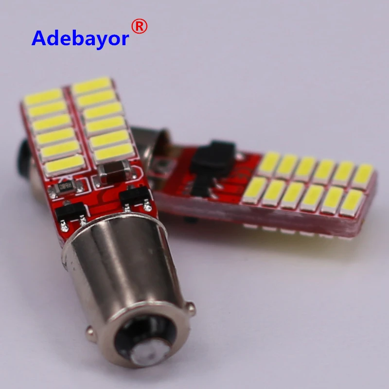 6 XCar светодиодный BA9S t4w h6w ba9 t11 саn шина 24 SMD 4014 Светодиодный лампочки нет ошибок