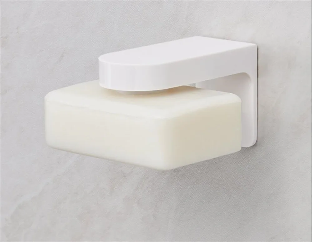 Xiaomi HL Household Bathroom Magnetic Soap Holder Container Dispenser Wall Attachment Adhesion Soap Dishe for Bathroom Accessori (10)