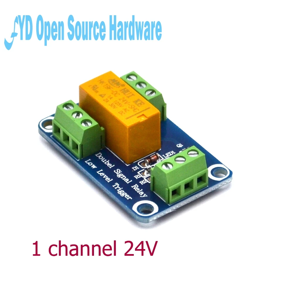 1 Channel Signal Relay Module 24V Double Trigger 1A High Current Module