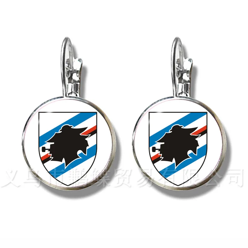 

New Club Football Stud Earrings Torino Football Team Logo Stud Earrings For Women Fans Souvenir Gifts