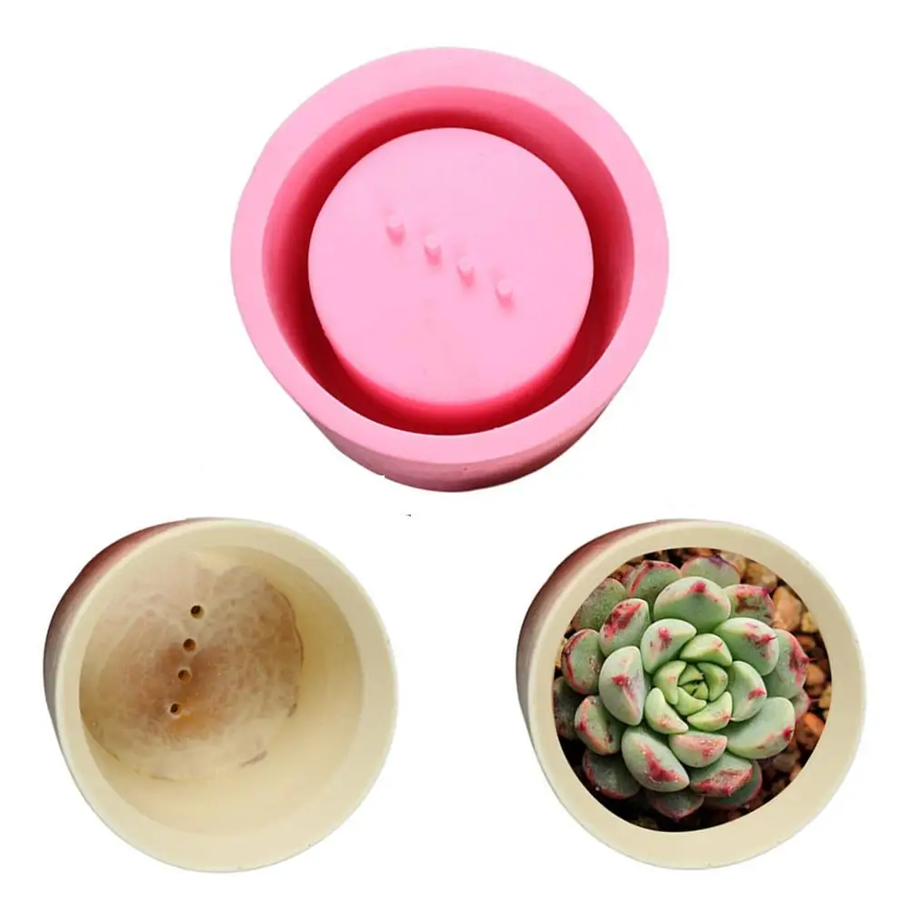 

3D Silicone Pot Mold DIY Animal Owl 4 Styles Flower Pot Shaped Concrete Cement Mold Handmade Creative Home Gardening Decoration