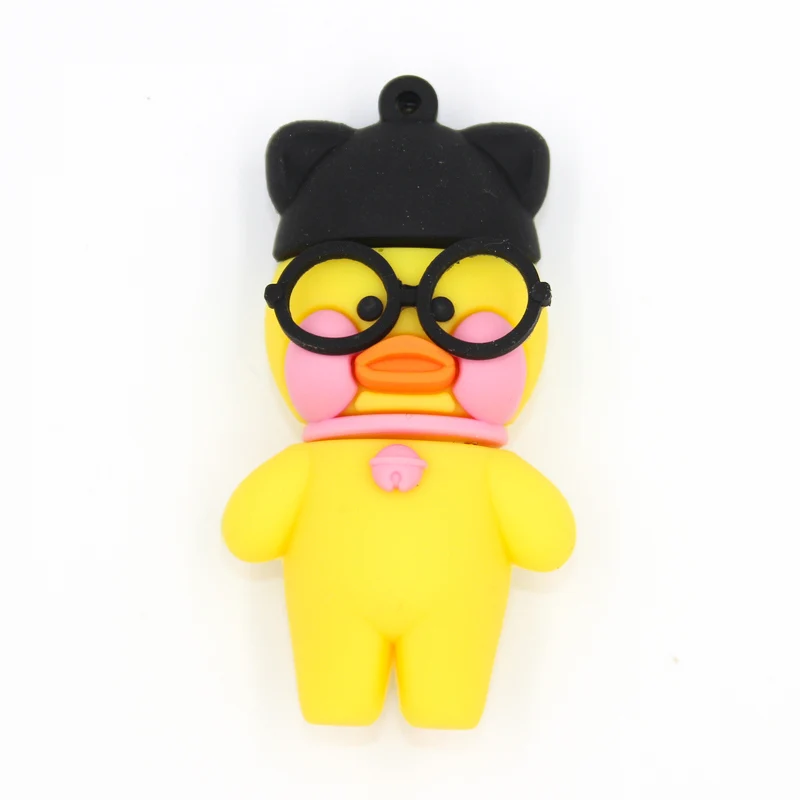 10 шт. USB флеш-накопители kani rabbit Duck 64 ГБ Мини-Прыжок 128 ГБ 32 ГБ 4 ГБ 8 ГБ 16 ГБ флеш-накопитель с медведем - Цвет: Серый