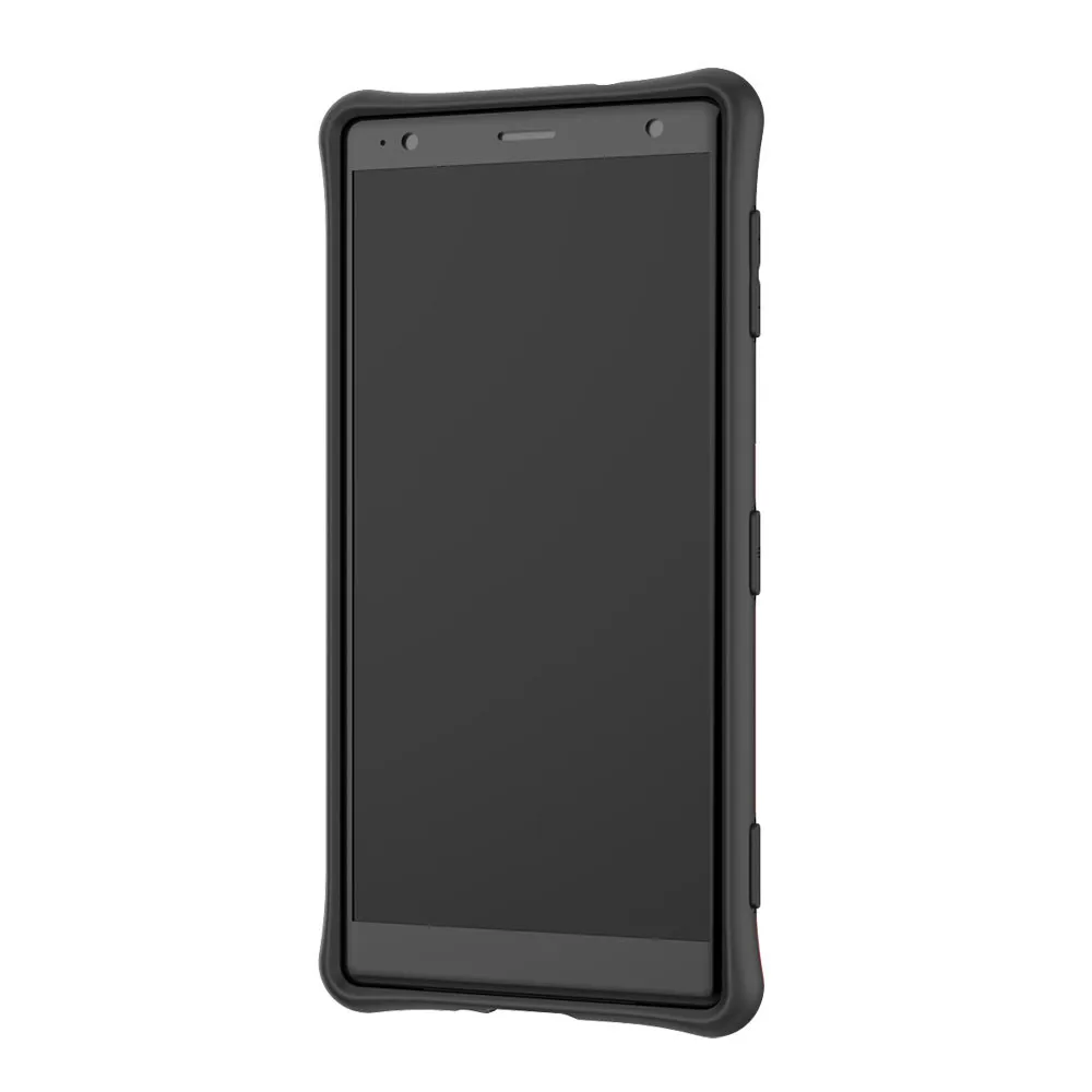 

mobile cell phone Sniper Hybrid Robot Armor ShockProof 360 Kickstand Back Soft Case Cover For sony Xperia XZ2
